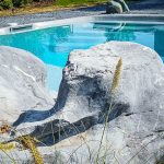 mydesigpool: individueller Pool- und Schwimmbad-Bau Projekt: Stuttgart 2019 mit Gegenstromanlage, Wärmepumpe und Technikhaus