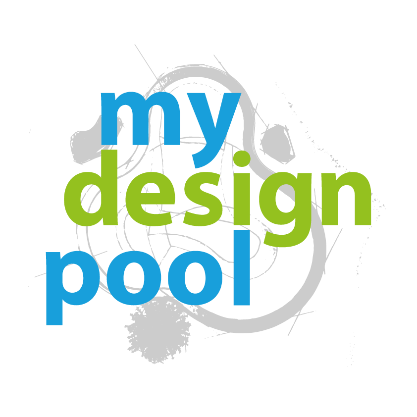 Logo myDesignPool weiss