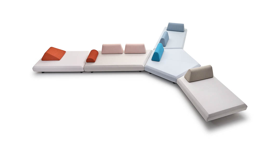 Outdoor Living - Anbausofa bento Varaschin Outdoor Therapy Möbel Gartenmöbel aus Italien
