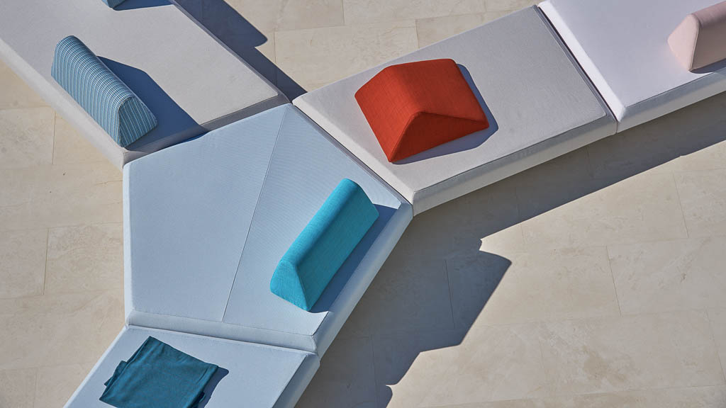 Outdoor Living - Anbausofa bento Varaschin Outdoor Therapy Möbel Gartenmöbel aus Italien
